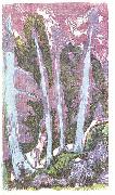 Ernst Ludwig Kirchner firs Sweden oil painting artist